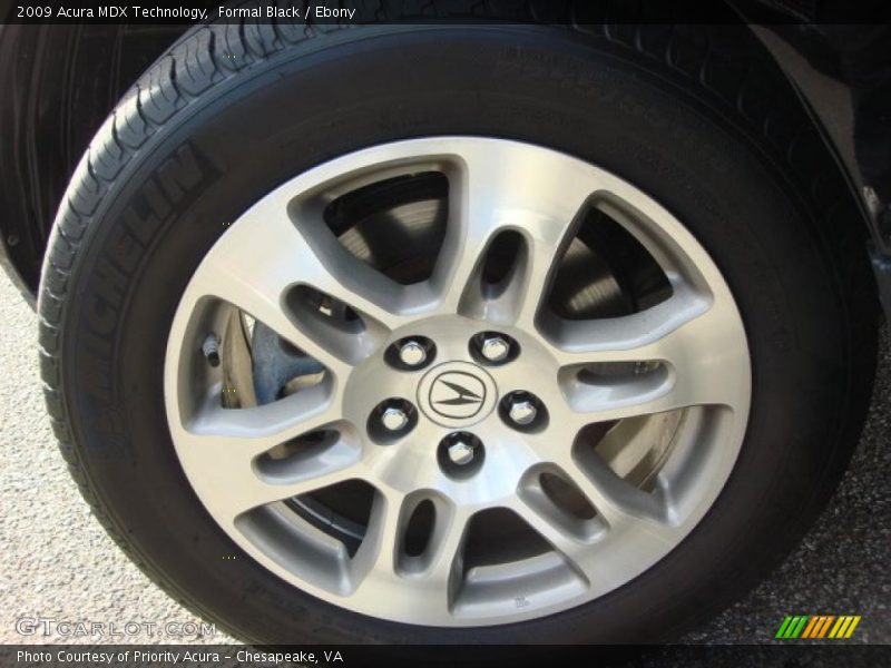 Formal Black / Ebony 2009 Acura MDX Technology