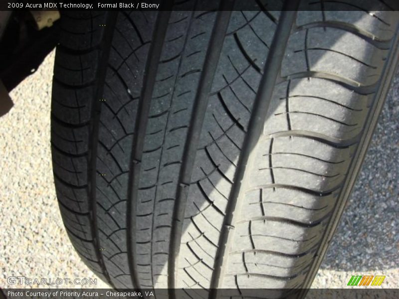 Formal Black / Ebony 2009 Acura MDX Technology