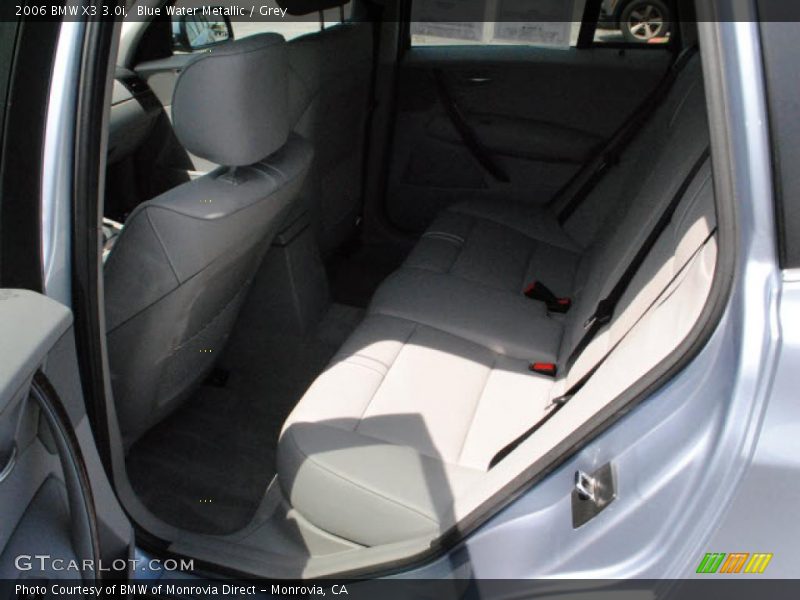 Blue Water Metallic / Grey 2006 BMW X3 3.0i