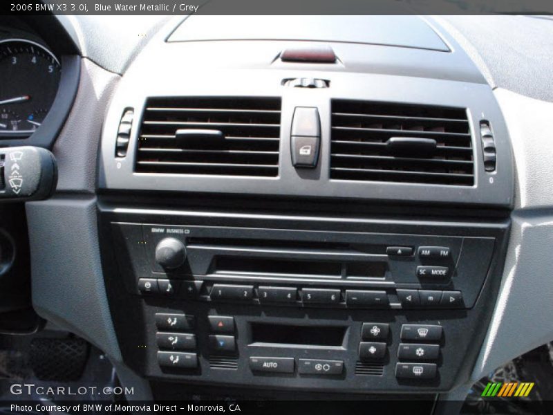 Blue Water Metallic / Grey 2006 BMW X3 3.0i
