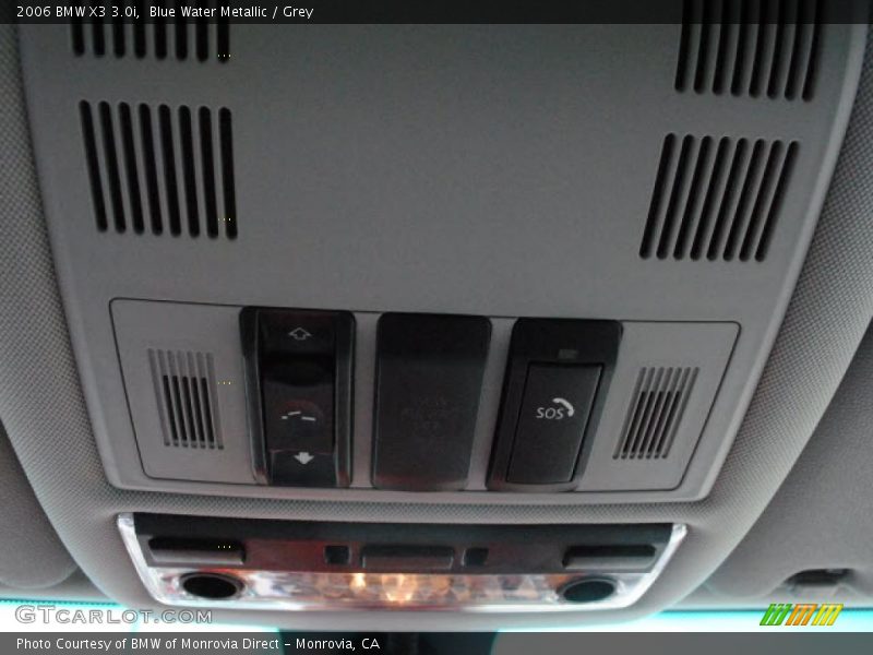 Blue Water Metallic / Grey 2006 BMW X3 3.0i