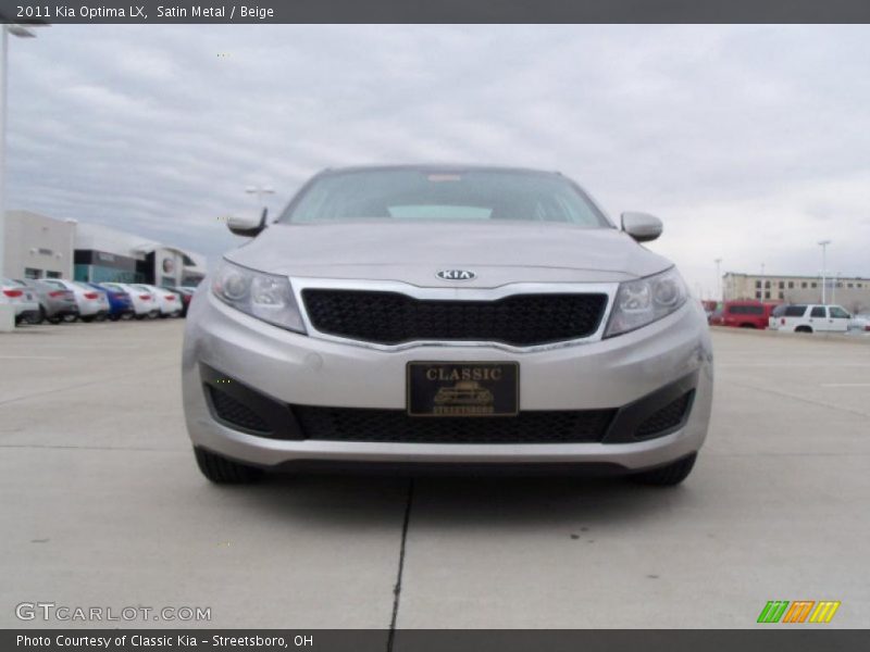 Satin Metal / Beige 2011 Kia Optima LX