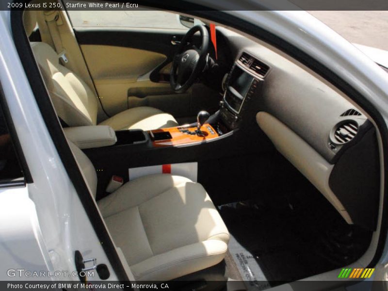 Starfire White Pearl / Ecru 2009 Lexus IS 250