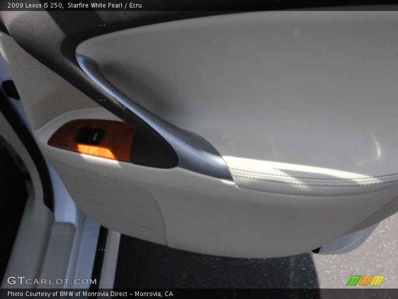 Starfire White Pearl / Ecru 2009 Lexus IS 250