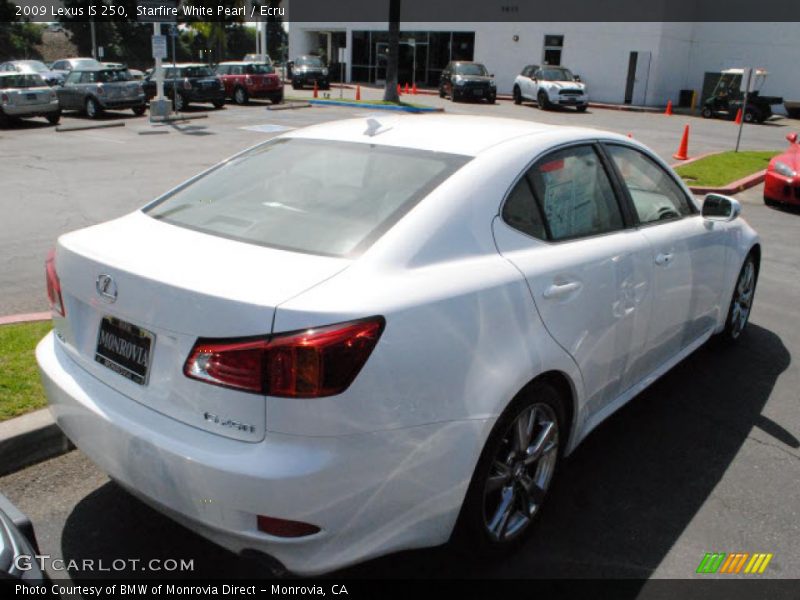 Starfire White Pearl / Ecru 2009 Lexus IS 250