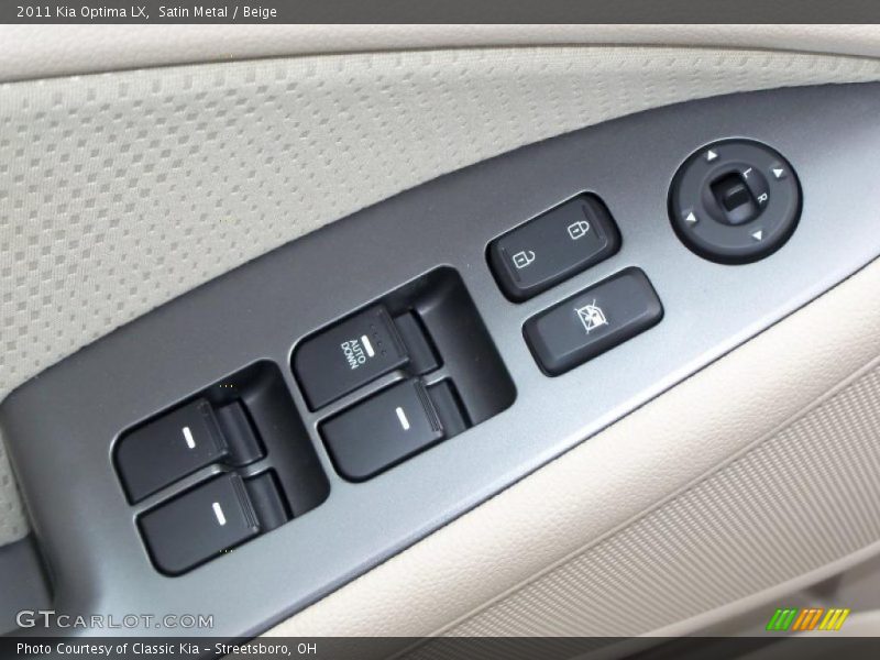 Satin Metal / Beige 2011 Kia Optima LX