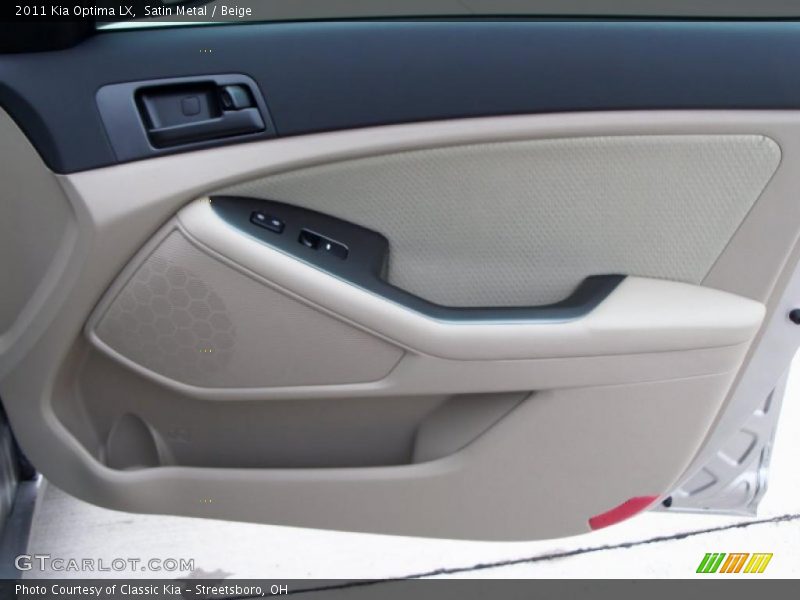 Satin Metal / Beige 2011 Kia Optima LX
