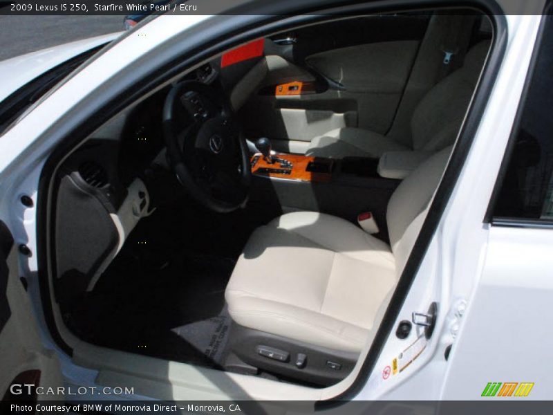 Starfire White Pearl / Ecru 2009 Lexus IS 250