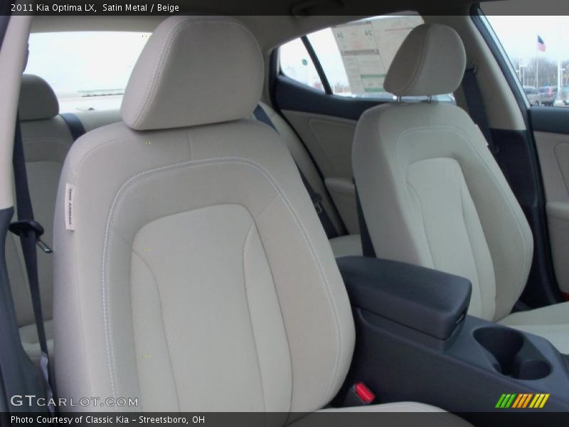 Satin Metal / Beige 2011 Kia Optima LX