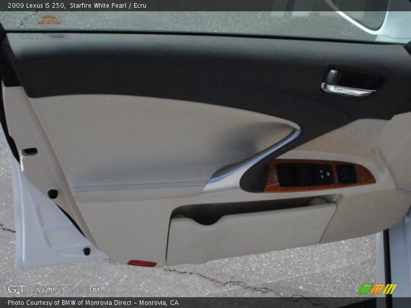 Starfire White Pearl / Ecru 2009 Lexus IS 250