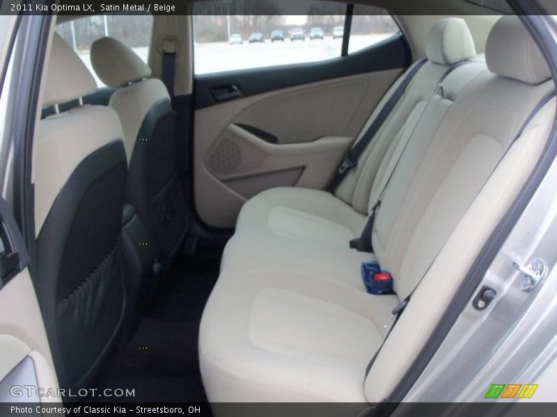 Satin Metal / Beige 2011 Kia Optima LX