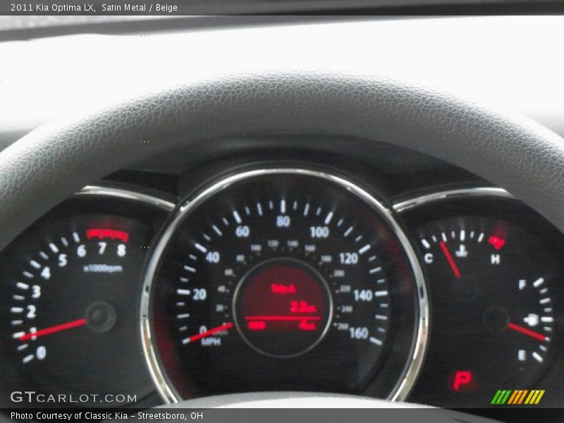 Satin Metal / Beige 2011 Kia Optima LX