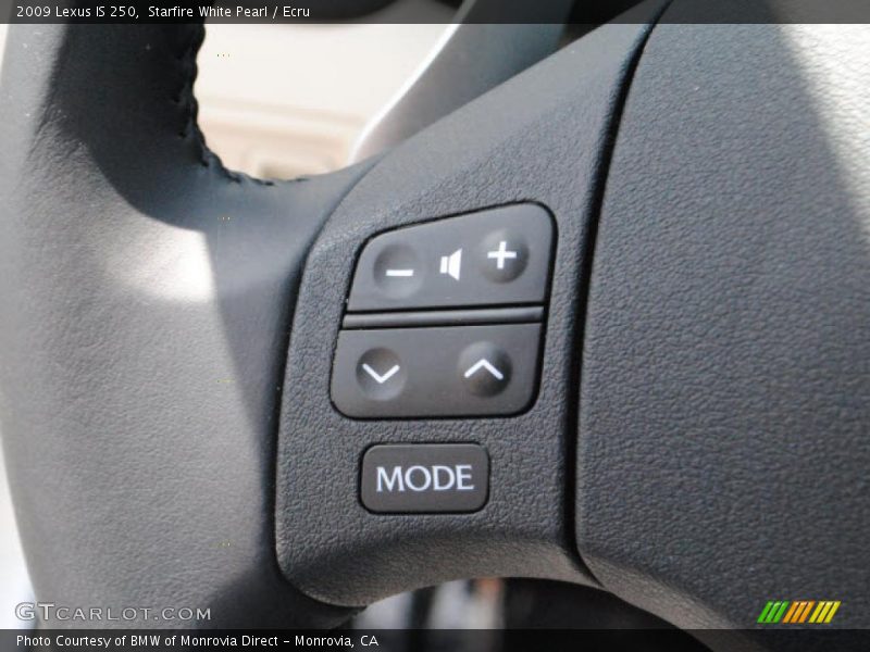 Starfire White Pearl / Ecru 2009 Lexus IS 250