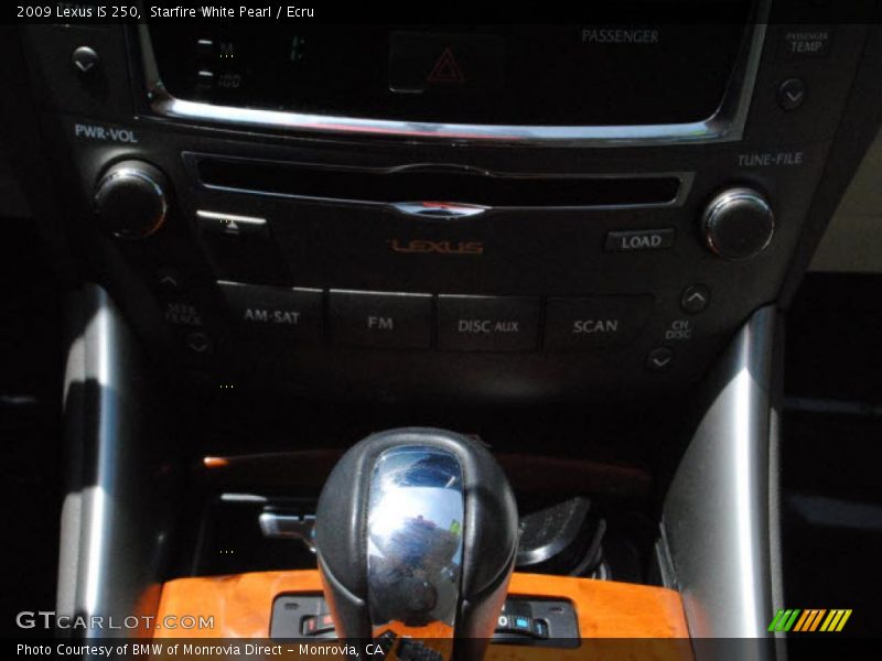 Starfire White Pearl / Ecru 2009 Lexus IS 250