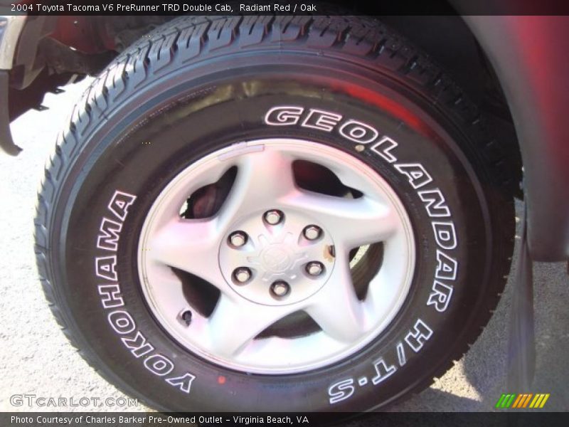 Radiant Red / Oak 2004 Toyota Tacoma V6 PreRunner TRD Double Cab