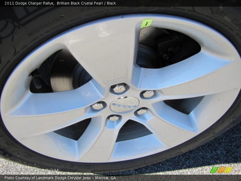 Brilliant Black Crystal Pearl / Black 2011 Dodge Charger Rallye