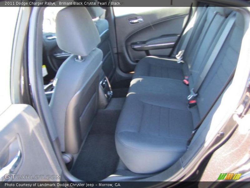 Brilliant Black Crystal Pearl / Black 2011 Dodge Charger Rallye