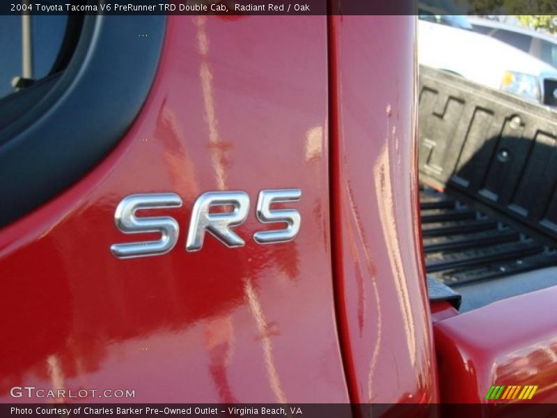 Radiant Red / Oak 2004 Toyota Tacoma V6 PreRunner TRD Double Cab