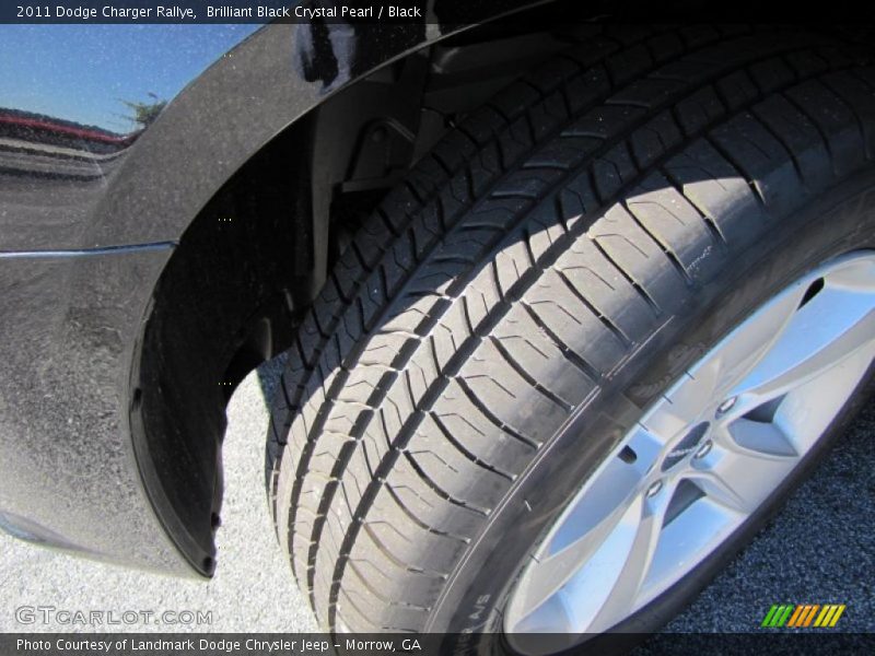 Brilliant Black Crystal Pearl / Black 2011 Dodge Charger Rallye