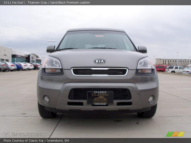 Titanium Gray / Sand/Black Premium Leather 2011 Kia Soul !