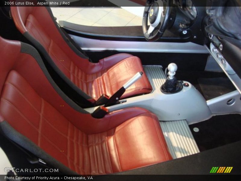  2006 Elise  Red Interior