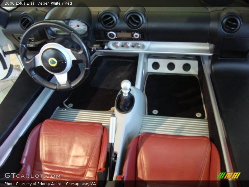 Dashboard of 2006 Elise 