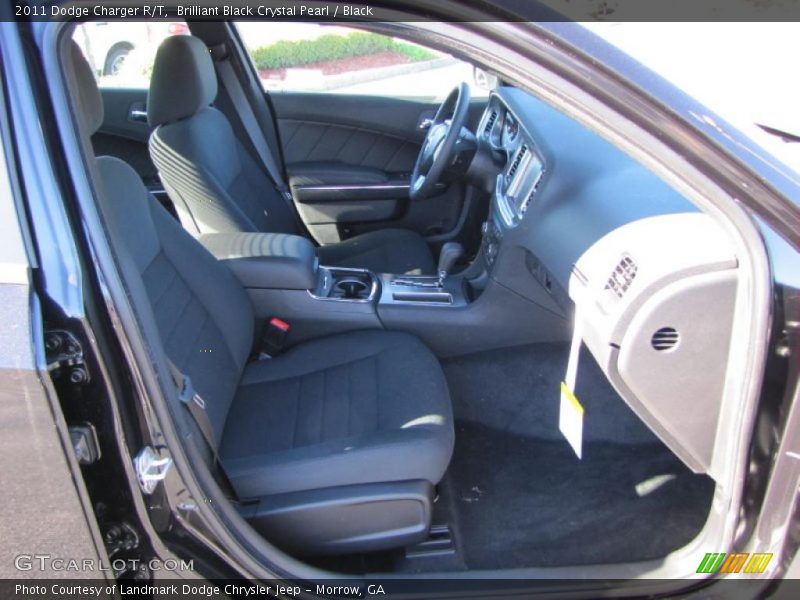 Brilliant Black Crystal Pearl / Black 2011 Dodge Charger R/T