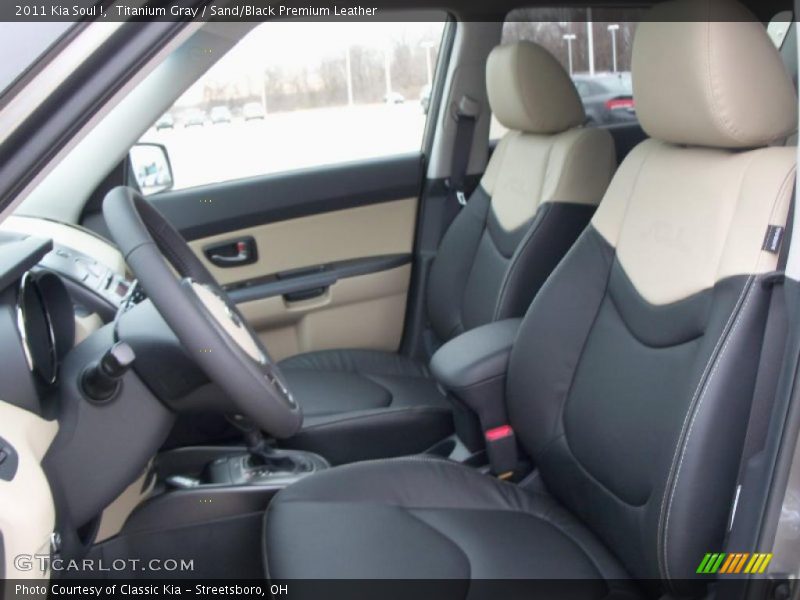  2011 Soul ! Sand/Black Premium Leather Interior
