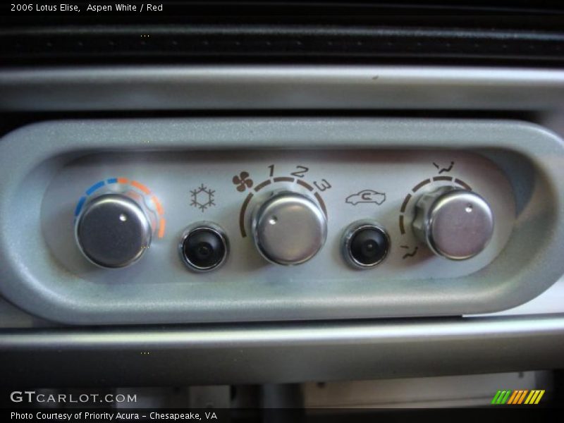 Controls of 2006 Elise 