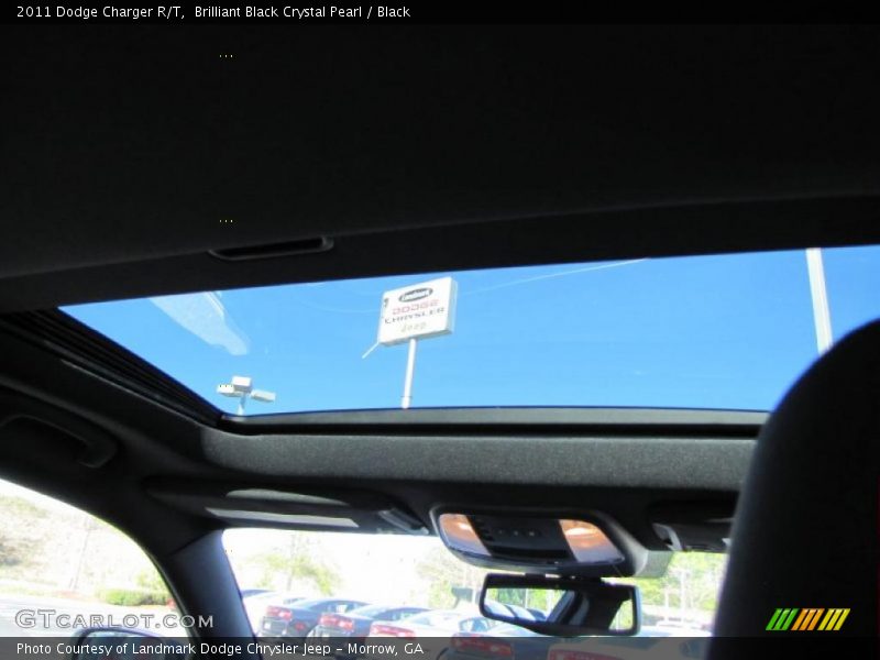Brilliant Black Crystal Pearl / Black 2011 Dodge Charger R/T