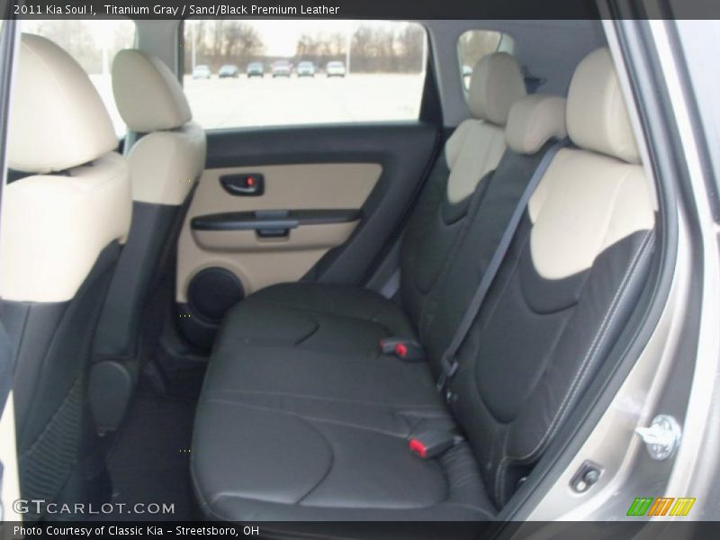 Titanium Gray / Sand/Black Premium Leather 2011 Kia Soul !
