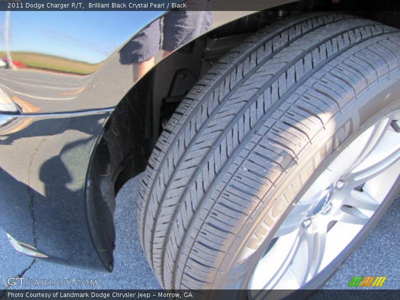 Brilliant Black Crystal Pearl / Black 2011 Dodge Charger R/T
