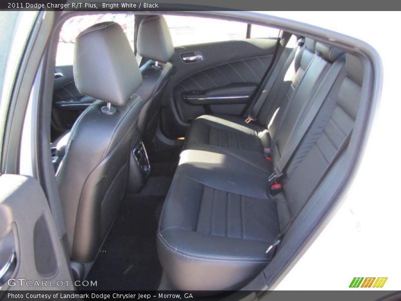 Bright White / Black 2011 Dodge Charger R/T Plus