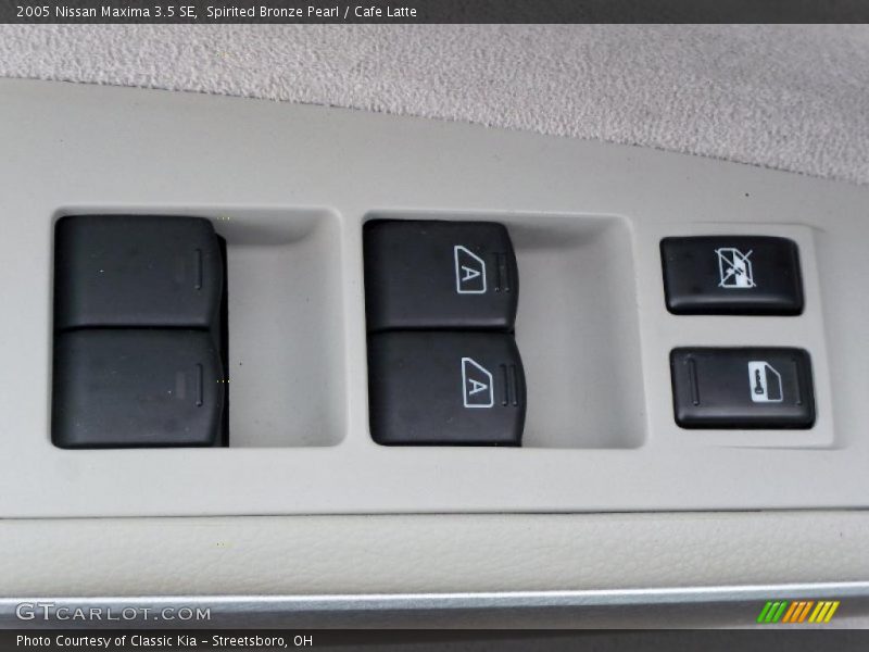 Spirited Bronze Pearl / Cafe Latte 2005 Nissan Maxima 3.5 SE