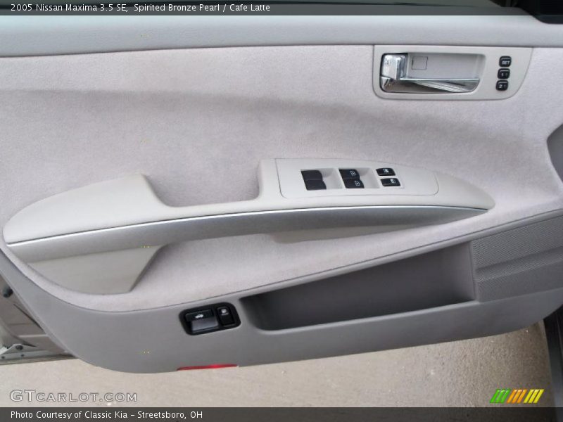 Spirited Bronze Pearl / Cafe Latte 2005 Nissan Maxima 3.5 SE