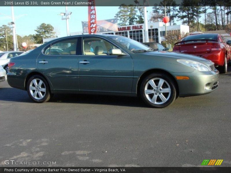 Oasis Green Pearl / Cashmere 2005 Lexus ES 330