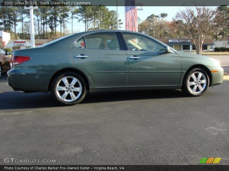 Oasis Green Pearl / Cashmere 2005 Lexus ES 330