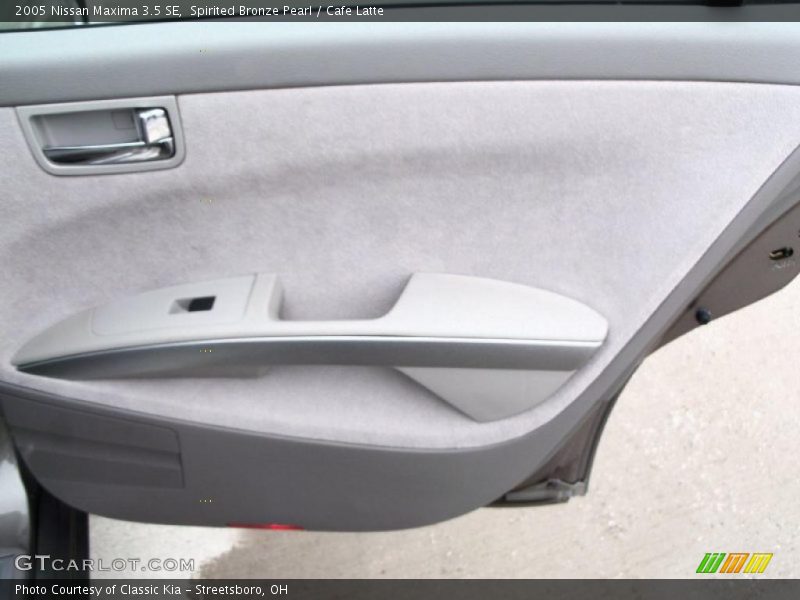 Spirited Bronze Pearl / Cafe Latte 2005 Nissan Maxima 3.5 SE