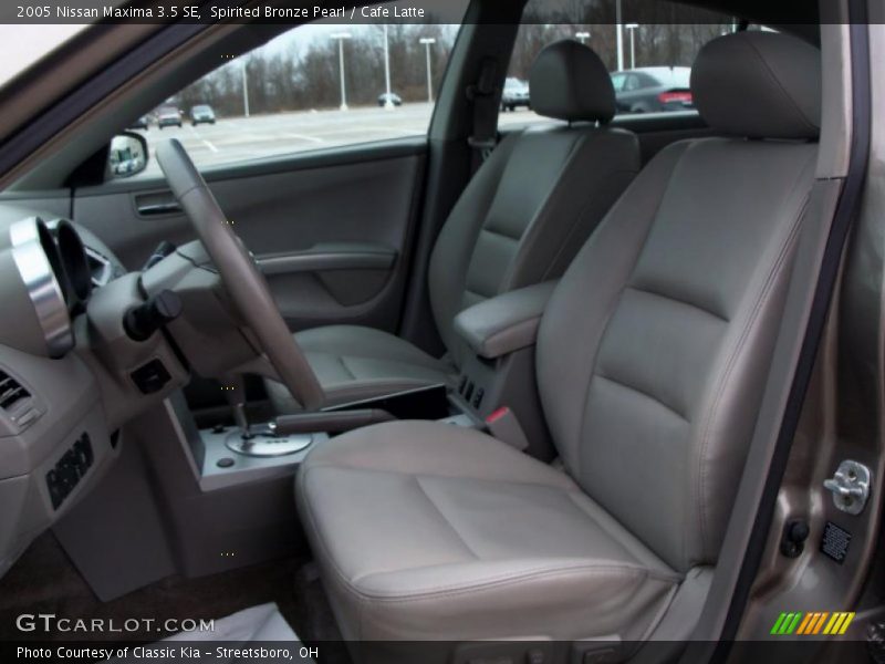 Spirited Bronze Pearl / Cafe Latte 2005 Nissan Maxima 3.5 SE