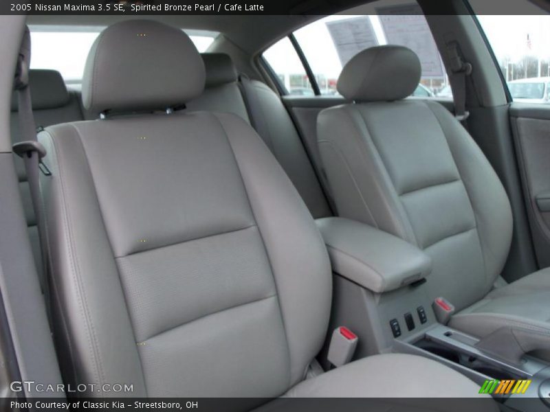 Spirited Bronze Pearl / Cafe Latte 2005 Nissan Maxima 3.5 SE