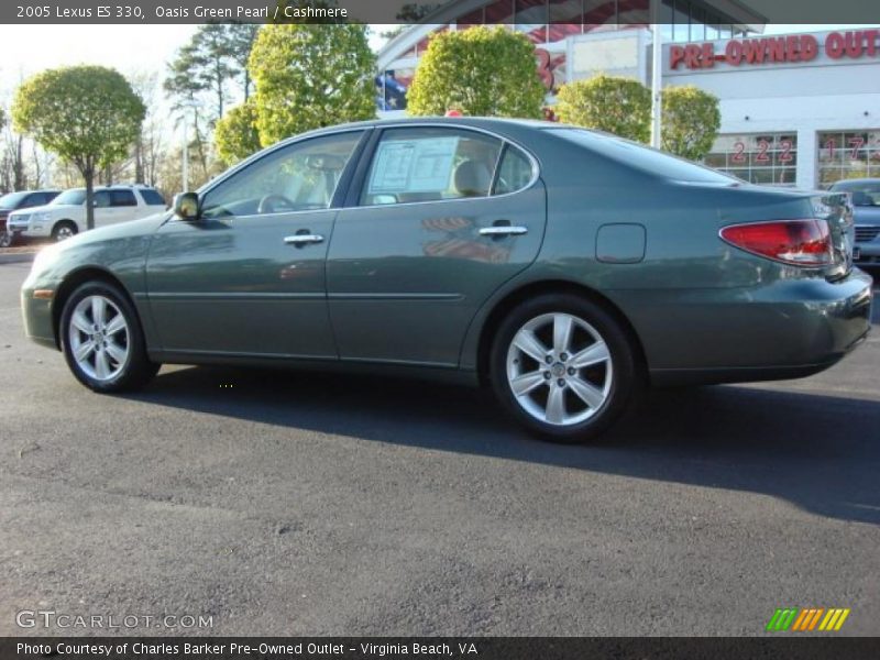 Oasis Green Pearl / Cashmere 2005 Lexus ES 330