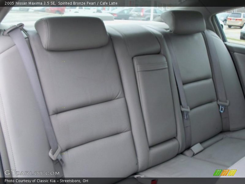 Spirited Bronze Pearl / Cafe Latte 2005 Nissan Maxima 3.5 SE