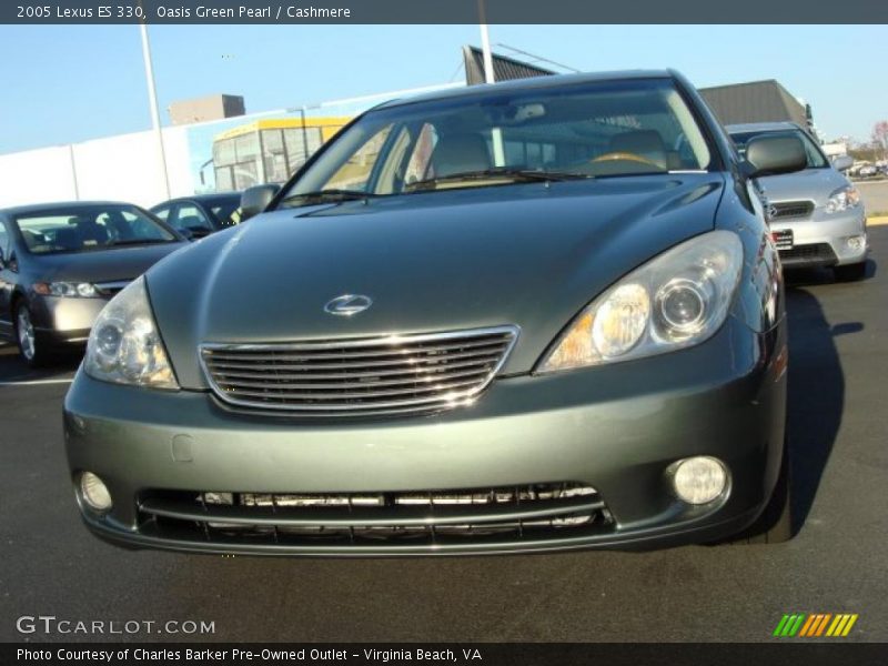 Oasis Green Pearl / Cashmere 2005 Lexus ES 330