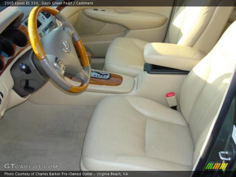 Oasis Green Pearl / Cashmere 2005 Lexus ES 330
