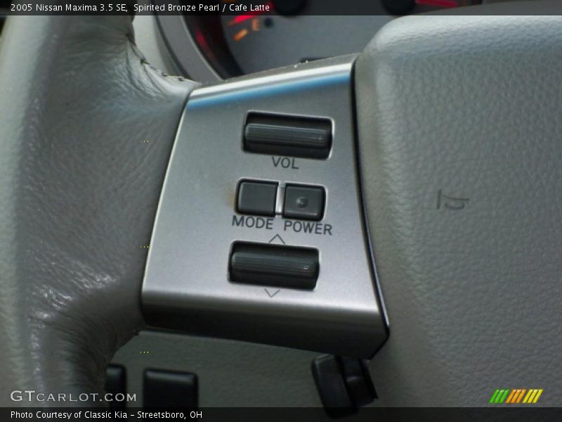 Spirited Bronze Pearl / Cafe Latte 2005 Nissan Maxima 3.5 SE