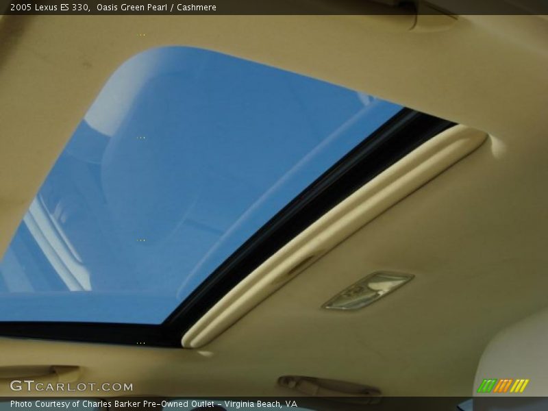 Oasis Green Pearl / Cashmere 2005 Lexus ES 330