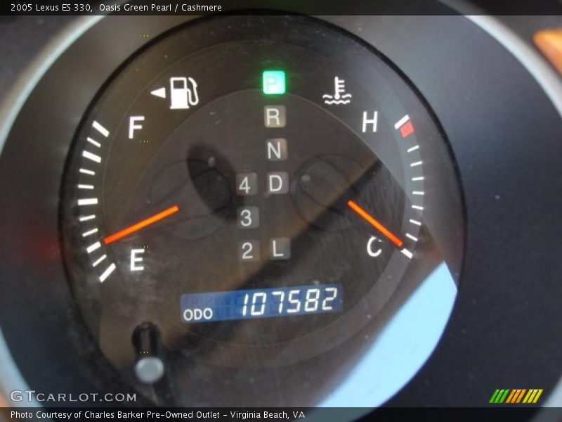 Oasis Green Pearl / Cashmere 2005 Lexus ES 330