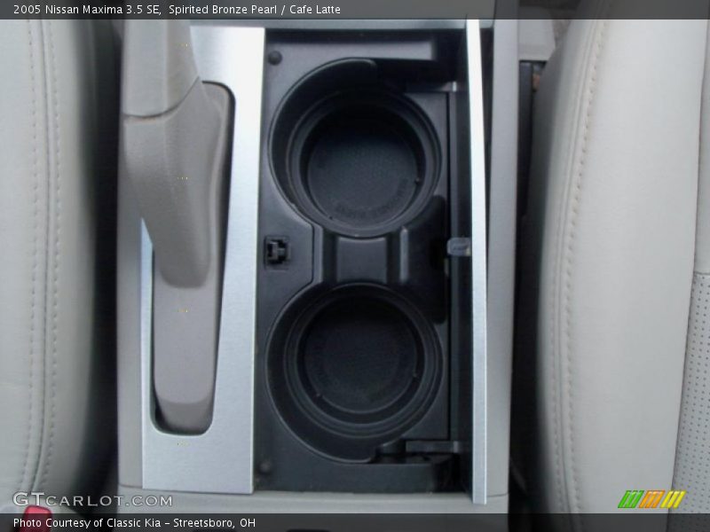 Spirited Bronze Pearl / Cafe Latte 2005 Nissan Maxima 3.5 SE