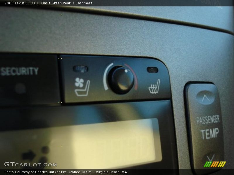 Oasis Green Pearl / Cashmere 2005 Lexus ES 330