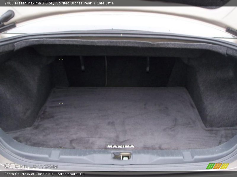 Spirited Bronze Pearl / Cafe Latte 2005 Nissan Maxima 3.5 SE